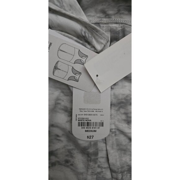 Xersion Womens Gray Marble Racerback Tank Top M - Picture 4 of 4